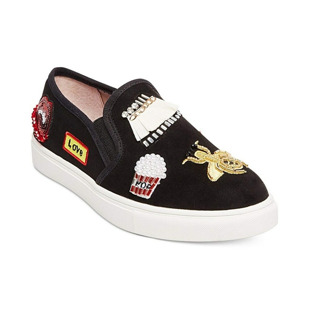 Betsey Johnson Cooper Embroidered Fashion Sneaker - Picture 2 of 16